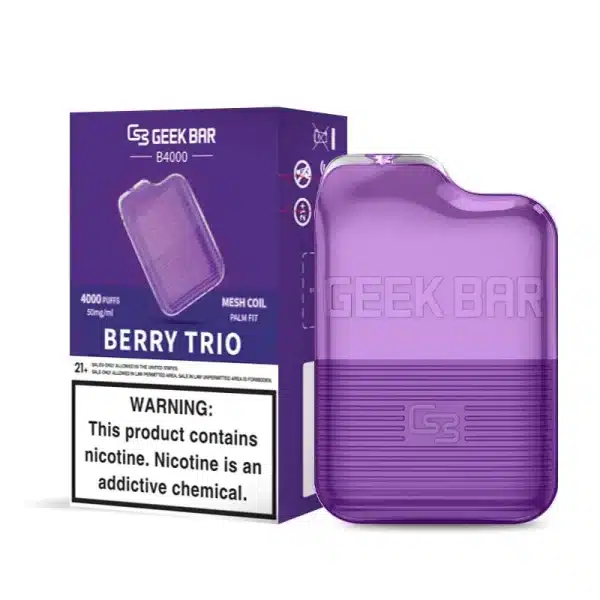 Geek bar B4000 Disposable Vape 4000 Puffs Berry Trio