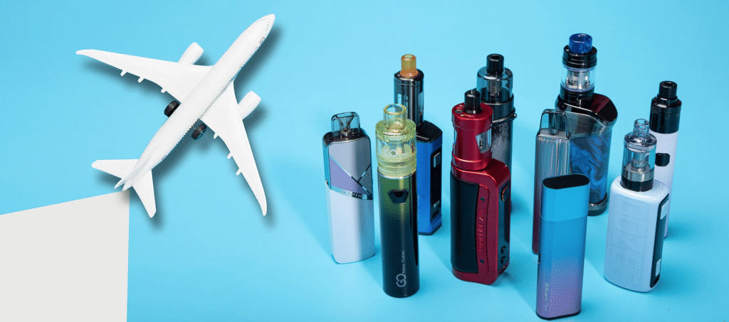 take vape on plane