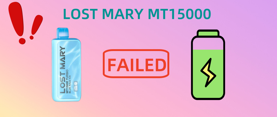 lost mary vape not charging mt15000 turbo