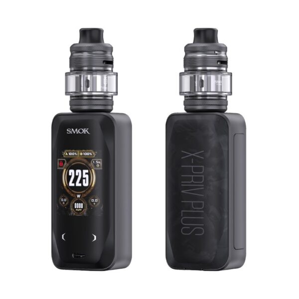 black shell smok x priv plus kit