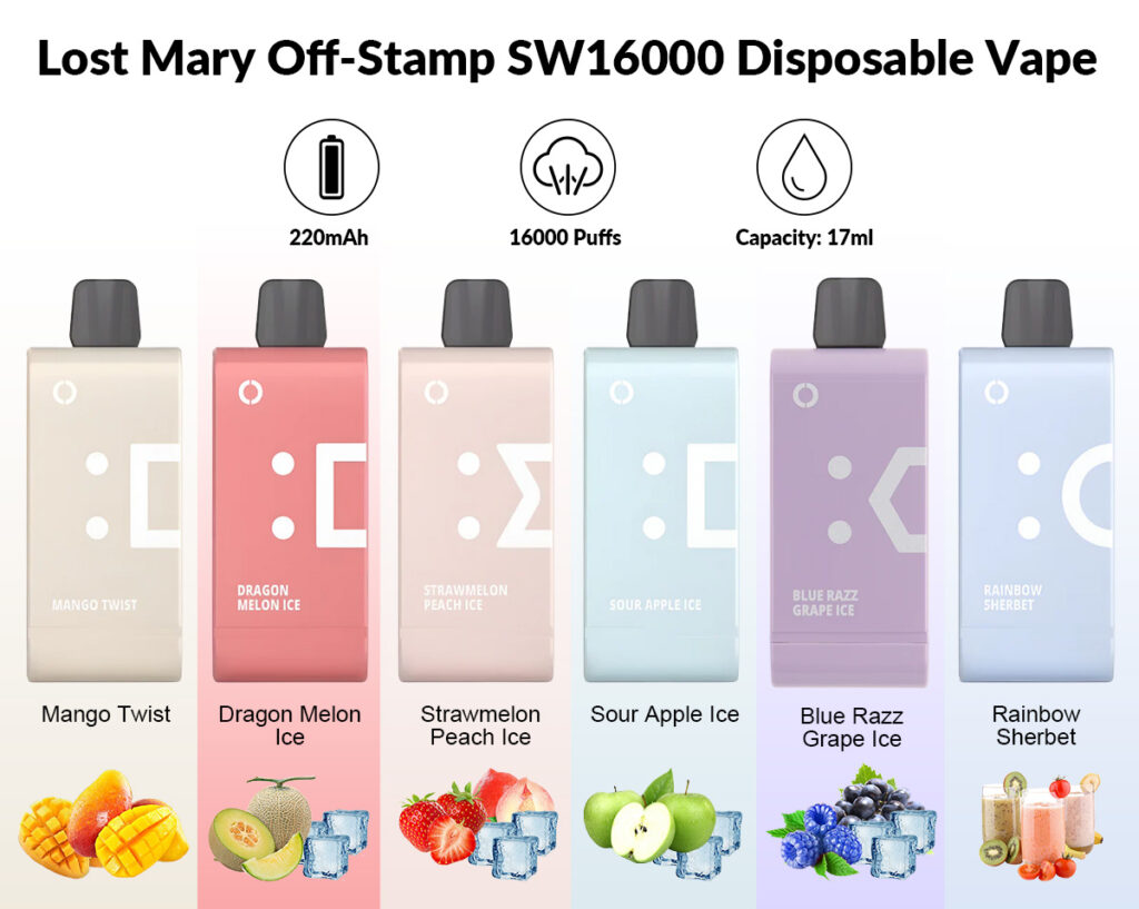 Lost Mary Off Stamp SW16000 Disposable Vape