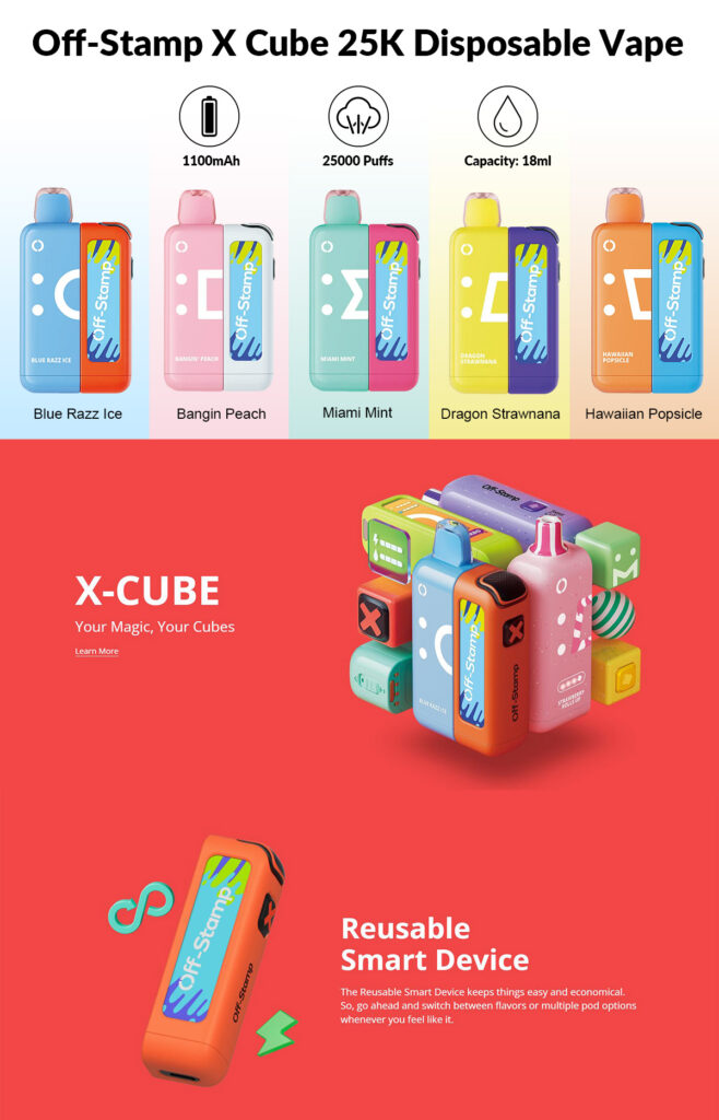 Off Stamp X Cube 25K Disposable Vape 011