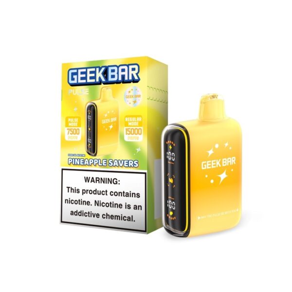 pineapple savers geek bar pulse 15k savers